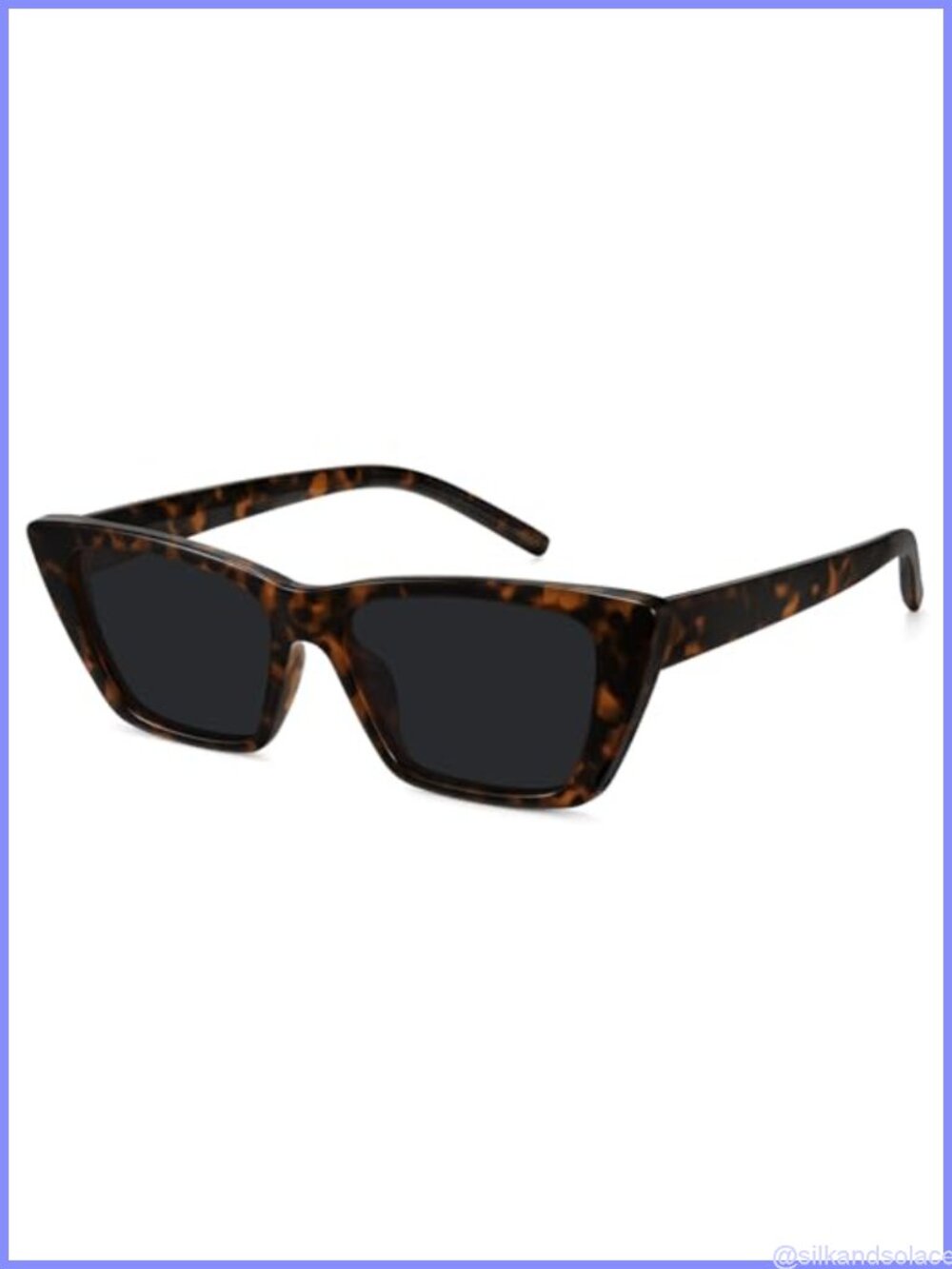 Polarized Cat Eye Sunglasses UV400 Retro Full Frame Women
